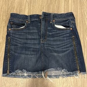 American Eagle Dark Wash Skirt